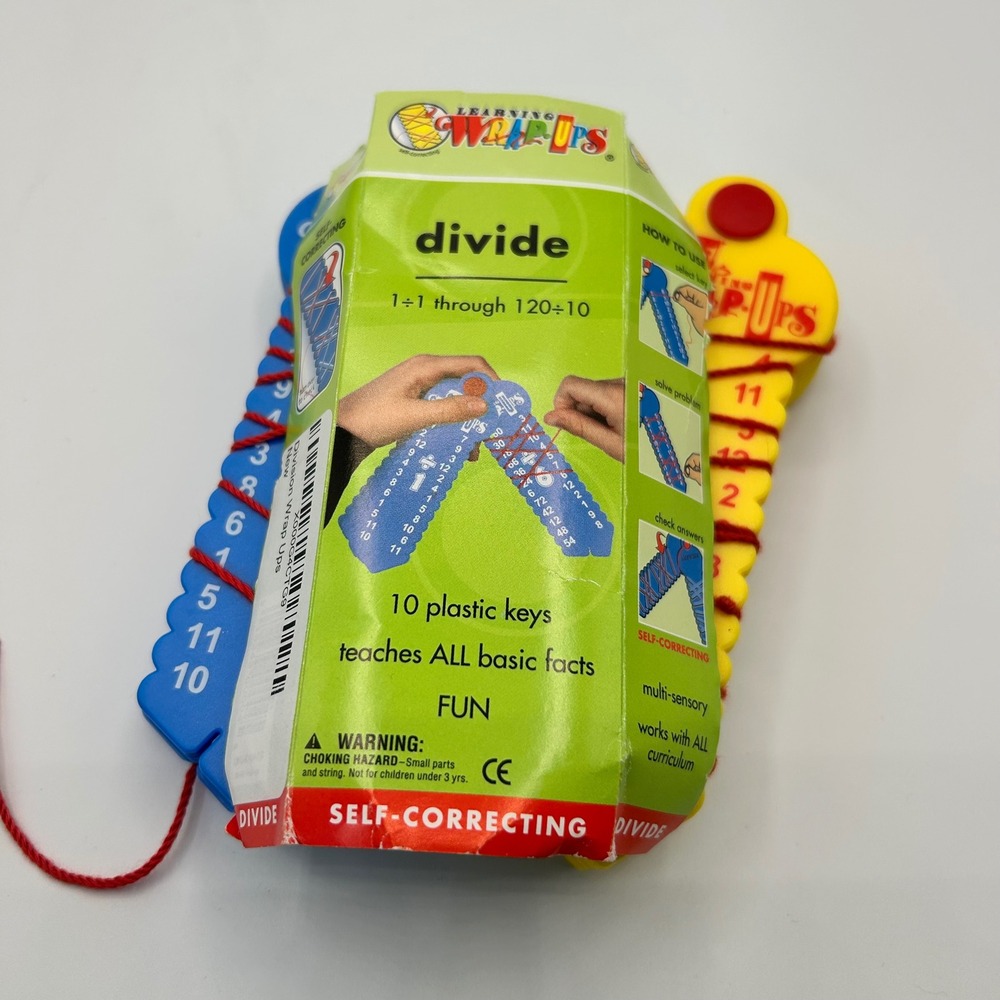 Learning Wrap-Ups‎ Multiplication and Division Keys Math Educational Toy Set - Picture 3 of 4
